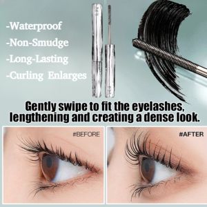 Tubing Mascara Base Volumizing Lengthening Curling Smudge Proof Waterproof Natural Looking Lash Primer For Long Lasting Defined Lashes
