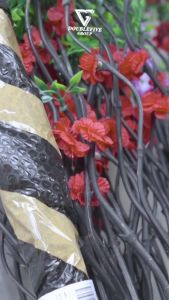 Hiasan Rumah Natural Bambu Ulir & Dekorasi Bambu Anyelir