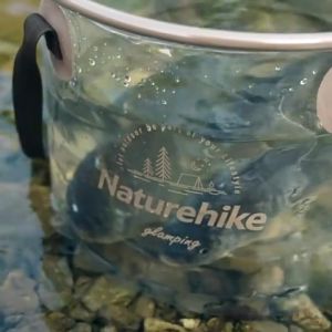 Bình nước Cắm trại  - Xô nước Naturehike siêu nhẹ có thể gấp gọn dùng cho du lịch dã ngoại NH20SJ040