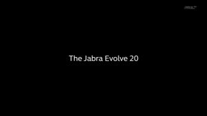 Jabra Evolve 20 Stereo 20 MS USB -A Headset Passive Noise Cancellation