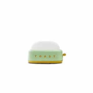 Lampu Tidur Kamar Bentuk Pemanggang Roti Toaster Mini Night Light Rechargeable