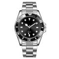 Relo Quartz Business Watches Mens Stainless Steel Band Wristwatch Men Watch. 