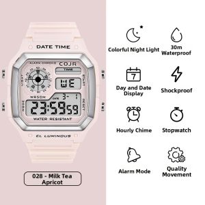 COJR | Girls Student Time-Only Digital Sport Watch