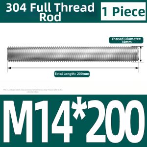 Yi Se Dian Zi | Full Threaded 304 Stainless Steel Rodless Screws