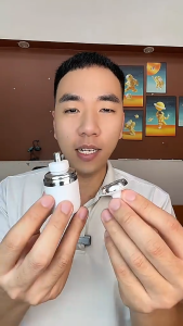 [Bảo hành 3 năm] Máy cạo râu khô & ướt mini du lịch/an toàn cho da chống nước IPX7