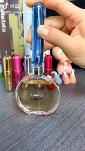 Botol Parfum Refill Portable 5ml Aluminium Spray Mini Atomizer Isi Ulang Praktis Travel