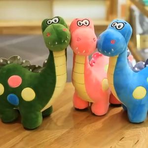 Gấu bông khủng long mặt ngố mẫu mới siêu dễ thương cho bé (25cm---55cm) vải nhung mềm mịn hàng cao cấp an toàn cho trẻ