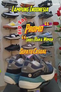 Big Sale..!! Sepatu Casual Pria Wanita  100% Real Pict