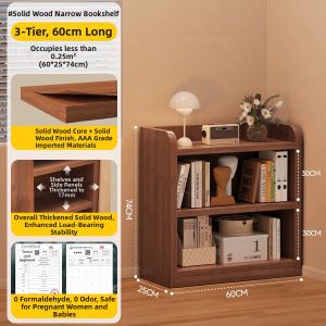 SAMEDREAM | Multi-functional Solid Wood Storage Shelf