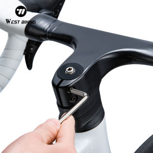 WEST BIKING 10-in-1 Multi-Fuction Bike Tool Kits CRV Steel Magnetic Wrench Allen Keys Set Lightweight Bicycle Repair Tools Kits
