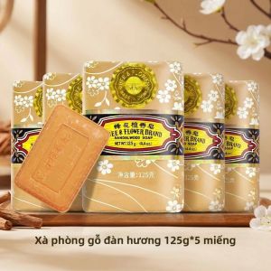 FLAUHRA | Xà Phòng Tắm Cây Đàn Hương Đồng Thương Hiệu