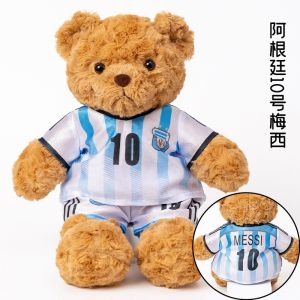 2024 European Cup Mascot Plush Toy Football Bear Doll Doll Massey Doll Decoration Gifts for Boys