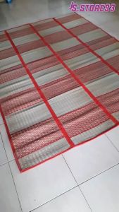 Tikar Lipat Tebal Waterproof Ukuran Jumbo Tikar Handmade Dengan Bahan Mendong Tikar Tradisional Berwarna Acak - Lazada