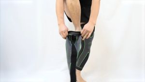Hute Construction & Supplies Knee Compression Support Long Full Leg Support protector for Arthritis Fitness Running MTB Bike Cycling Knit Knee Sleeve Basketball Volleyball Outdoor sports Knee
