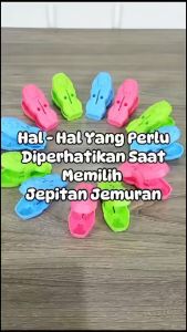 Jepitan Baju/ Pakaian Lion Genki Market