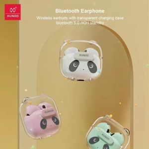 XUNDD Panda Bluetooth headset X15 Wireless earbuds With transparent Charging case