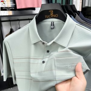 TUCANO | Seamless Breathable Quick-Dry Fathers Polo Shirts
