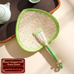 YUEXIAOQI | Handmade Woven Embroidery Convenient Fan