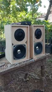 HARGA 1 BOX Miniatur Line Array 4 inch Single plus Tweeter 2 inch