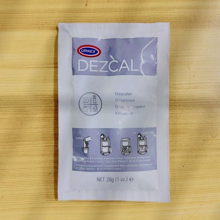 [READY STOCK] CAFIZA URNEX DEZCAL DESCALING POWDER DESCALE ESPRESSO MACHINE GEMILAI MILESTO