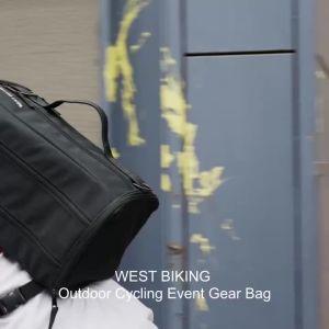 West Biking | WEST BIKING Dry/Wet Separation Storage Bag Waterproof Handbag 22L Cycling Equipment Bike Bag Shoulder Bag Backpack With Pockets