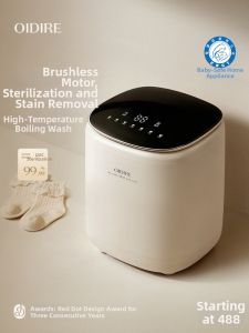 OIDIRE|Mini Fully Automatic Underwear and Socks Washing Machine