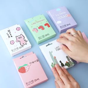 Plaster Luka Tahan Air 20pcs Motif Karakter Lucu