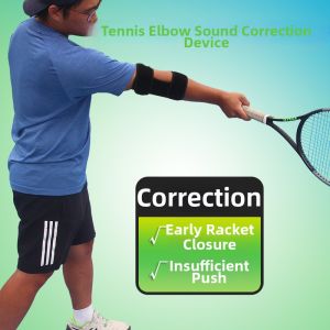 Tennis Swing Training Device for Correcting Serve Posture and Improving Swinging Techniques