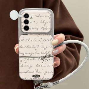 For Samsung Galaxy S26 Ultra Case Samsung S23 Ultra S24 S25 FE S26 Plus A57 5G A56 A55 A54 A53 Case Rabbit Pattern Leather Cover