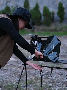🚚3 Days Arrive🚚 8L Camping Water Bag Multipurpose Collapsible Pouch No Leakage Water Carrier Bag with Faucet for Hiking Picnic