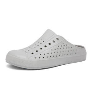 Womens Summer Outdoor Sandals Half Slippers Beachside Shoes Anti-slip Comfortable Hollow out Design Head Covering Slippers