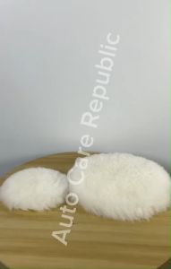 3M 81470 81471 แผ่นขัดขนแกะแบบหยาบ สำหรับลบรอยสีรถ ขนาด 3 และ 5 นิ้ว (1 แผ่น)