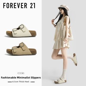 Forever 21 | Summer Elevating Thick-Soled Sandals One-Step Slip On