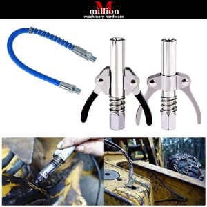 millionhardware - 10000psi Double Handle Grease  Quick Self Locking Coupler Tool  Leak-Free Heavy Duty Quick Self Locking Oil Injector Nozzle Million Hardware Grease Gun - Lazada