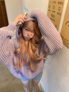 เสื้อสเวตเตอร์ถักมีฮู้ดแบบลำลองสไตล์อเมริกัน R1DGE แฟชั่นฤดูใบไม้ร่วง/ฤดูหนาว สำหรับผู้ชายและผู้หญิง เสื้อคลุมกันหนาวแบบสวมหัว