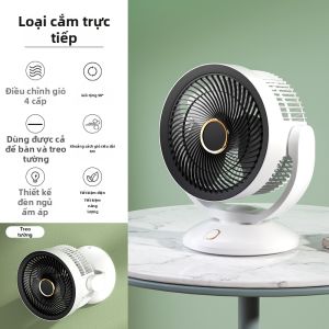 Quạt Đứng Siêu Mạnh Âm Thanh Nhẹ Treo Tường Bàn Dùng Trong Nhà Bếp Phòng Tắm Quạt Lưu Thông Không Khí Quạt Đứng Dùng Trong Nhà