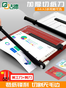 Heavy Duty Paper Cutter Machine A4 Size Non-Woven Fabric Book Photo Picture Cutting Machine Adhesive Tape Line Drawer Office Equipment