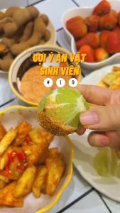 Bột Xí Muội Volcano dùng để lắc khoai lang chấm trái cây pha chế trà dâu - Gói 1Kg - Tomato T&P