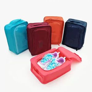 Shoe Pouch Bag Polyester Folding Set of 2