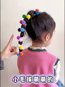 【VanHariacc】ชุดยางรัดผมเด็กแบบยืดหยุ่นสูงสำหรับเด็กผู้หญิง