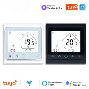 Tuya Smart Life WiFi Room Thermostat พื้นไฟฟ้า/เครื่องทําความร้อนน้ํา/หม้อต้มแก๊สอุณหภูมิ Controller สําหรับ Alice Alexa Google Home