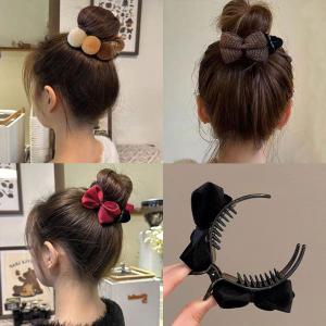 TIANKE | Kẹp Tóc Cố Định Đuôi Ngựa Thấp