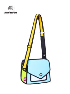 JumpFromPaper Casual Chic Crossbody Bag Womens Shoulder Bag Birthday Gift for Girls Fashionable Versatile Soft Fabric Handbag