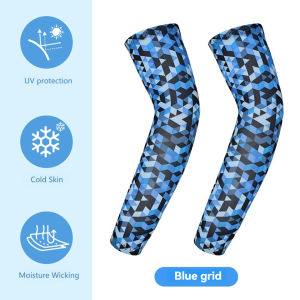 LOOGDEEL Kids Sports Cooling Arm Sleeves UV Protection Sun Cover Elastic Ice Cuff Arm Warmer Outdoor Sports Cycling Basketball