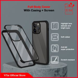 YITAI - YC-20 Case Full Body untuk Iphone 14, 14 Plus, 14 Pro, 14 Pro Max