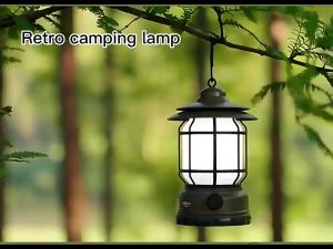 Lampu Lentera LED Camping 3 COB Lampu Tenda Camping Senter Ronda Lampu LED Emergency Waterproof