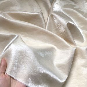 Solid Color Linen Fabric Sewing Womens Dress Shirt Garment Handmade DIY Fabric TJ22339