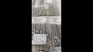 100 ชิ้น เคเบิ้ลไทร์สแตนเลส 304 กว้าง4.6มม.200-400 มม.(cable Ties Stainle สายรัด เคเบิ้ลไทร์สแตนเลส