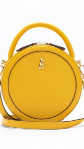 Túi Xách Nữ Da Bò Form Tròn BLANDA 9TNBH154 – Cá Tính Thời Trang Có Dây Đeo Chéo Cao Cấp