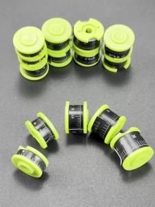 Topranc 3 Miếng Chì Câu Cá Dạng Cuộn Phủ Lớp Phủ Có Thể Điều Chỉnh Trọng Lượng Tấm Chì Mềm Với Vạch Chia Đồng Nhất 0.1g Mỗi Ô Nhỏ